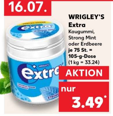WRIGLEY'S Extra