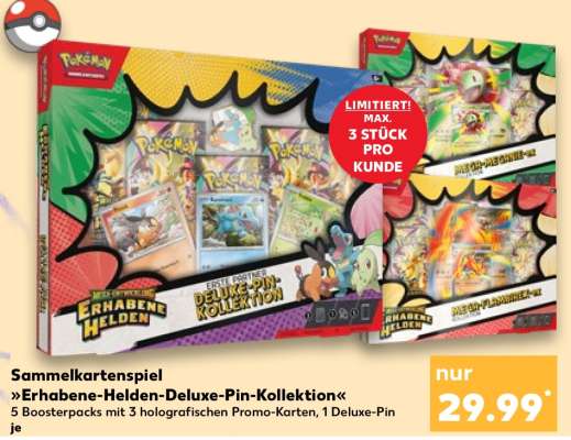 Sammelkartenspiel »Erhabene-Helden-Deluxe-Pin-Kollektion«