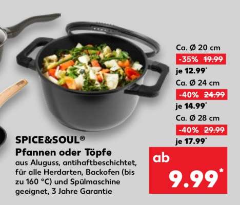SPICE&SOUL® Pfannen oder Töpfe