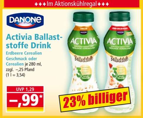 Activia Ballaststoffe Drink