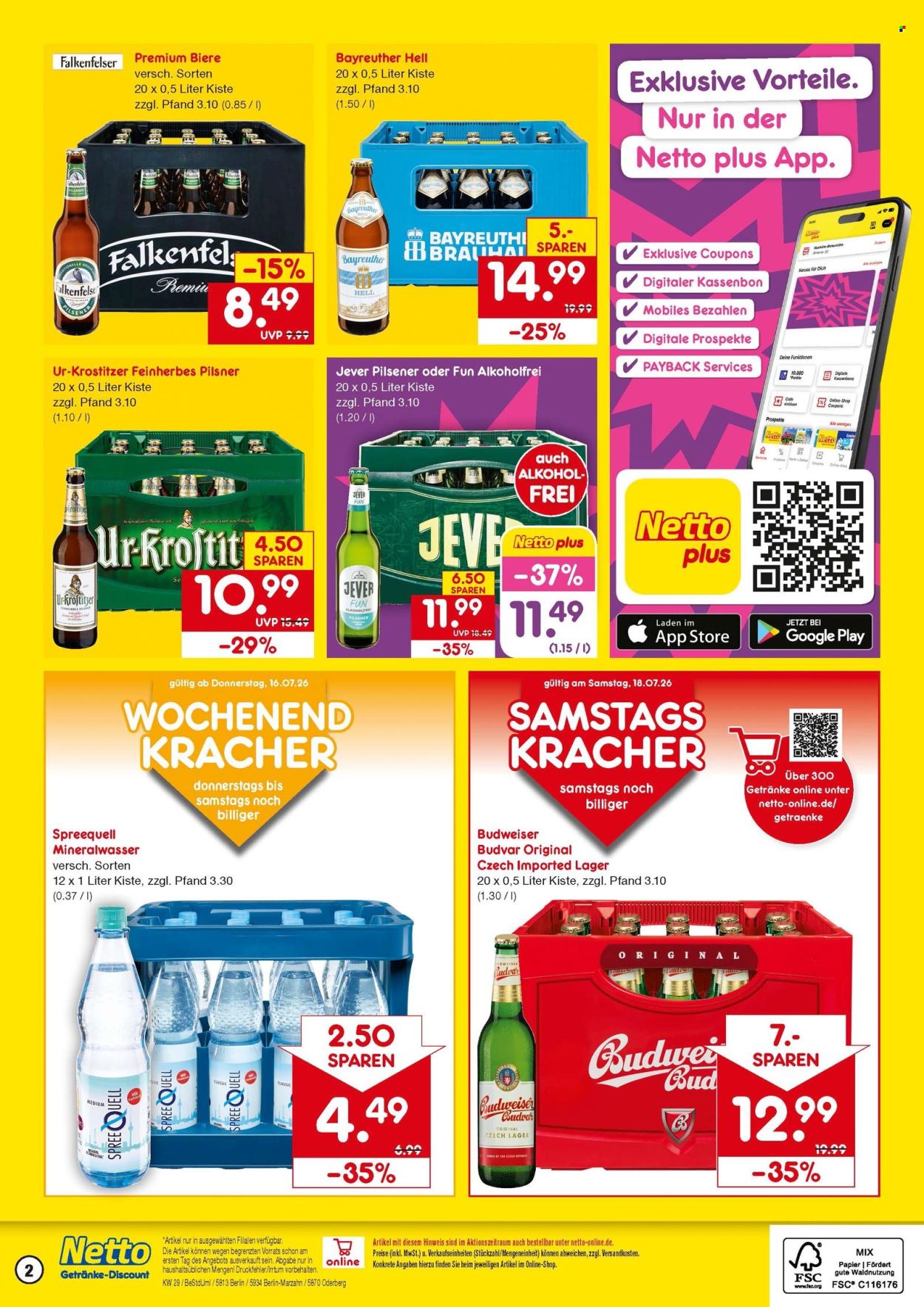 Netto Marken-Discount Prospekte  - 13.7.2026 - 18.7.2026. Seite 2