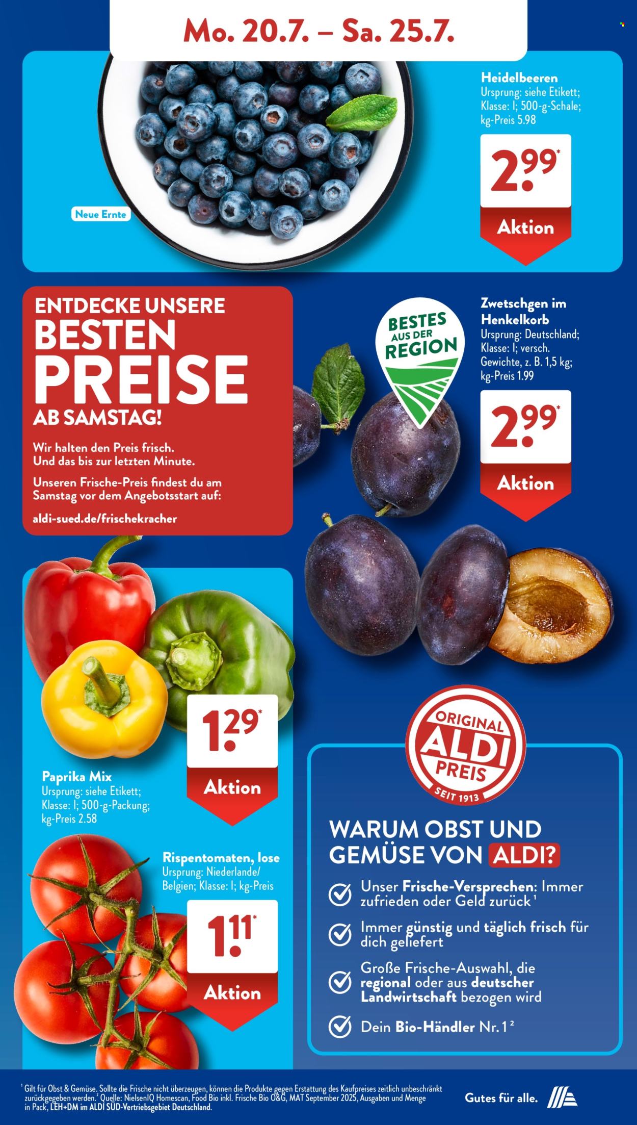 ALDI SÜD Prospekte  - 20.7.2026 - 25.7.2026. Seite 4