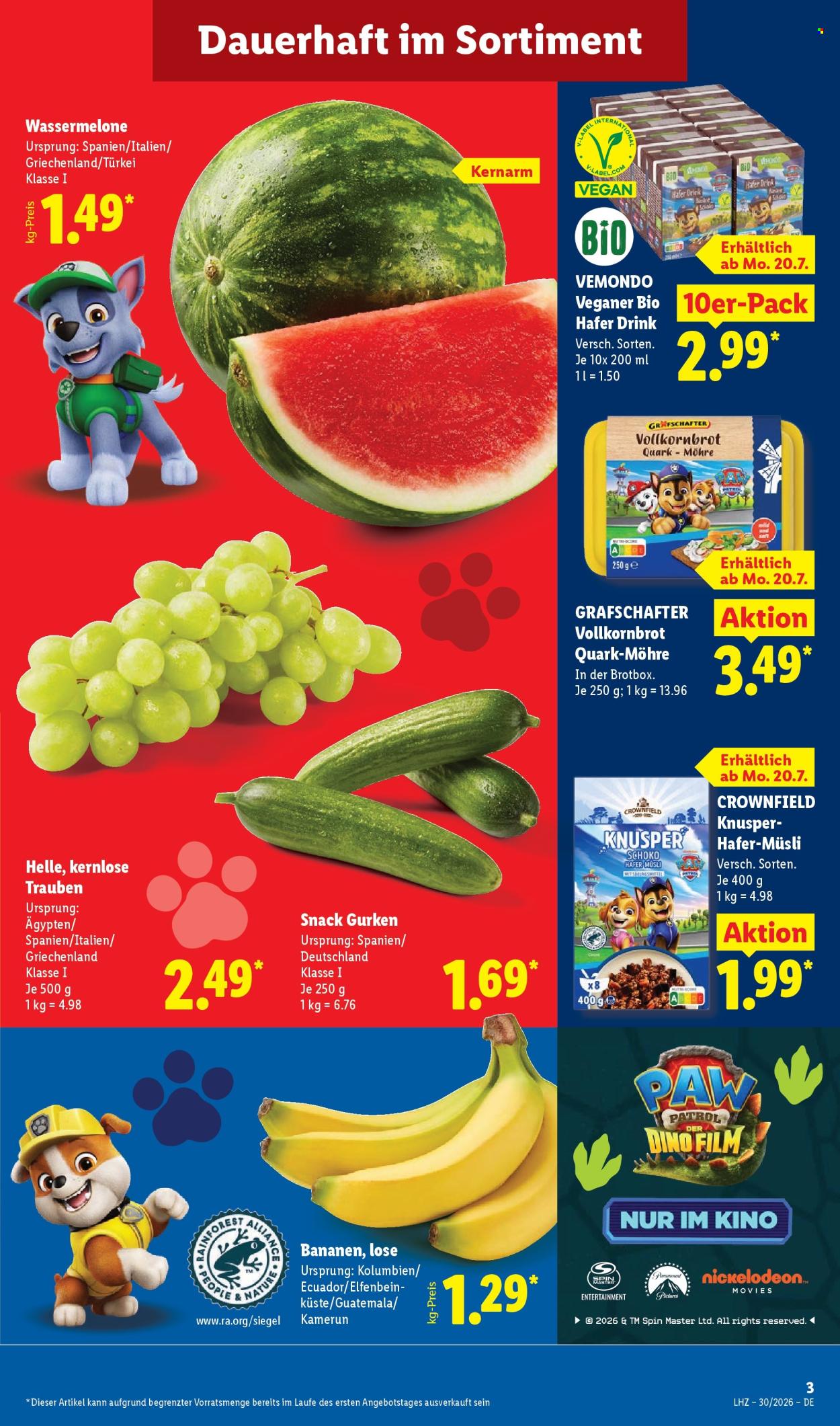 Lidl Prospekte  - 20.7.2026 - 25.7.2026. Seite 3