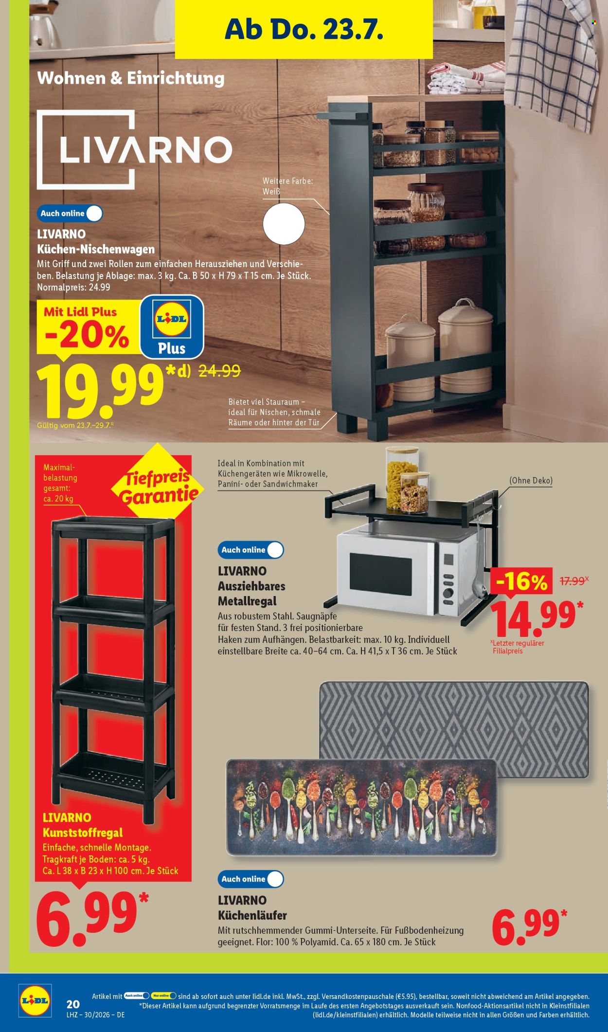 Lidl Prospekte  - 20.7.2026 - 25.7.2026. Seite 44
