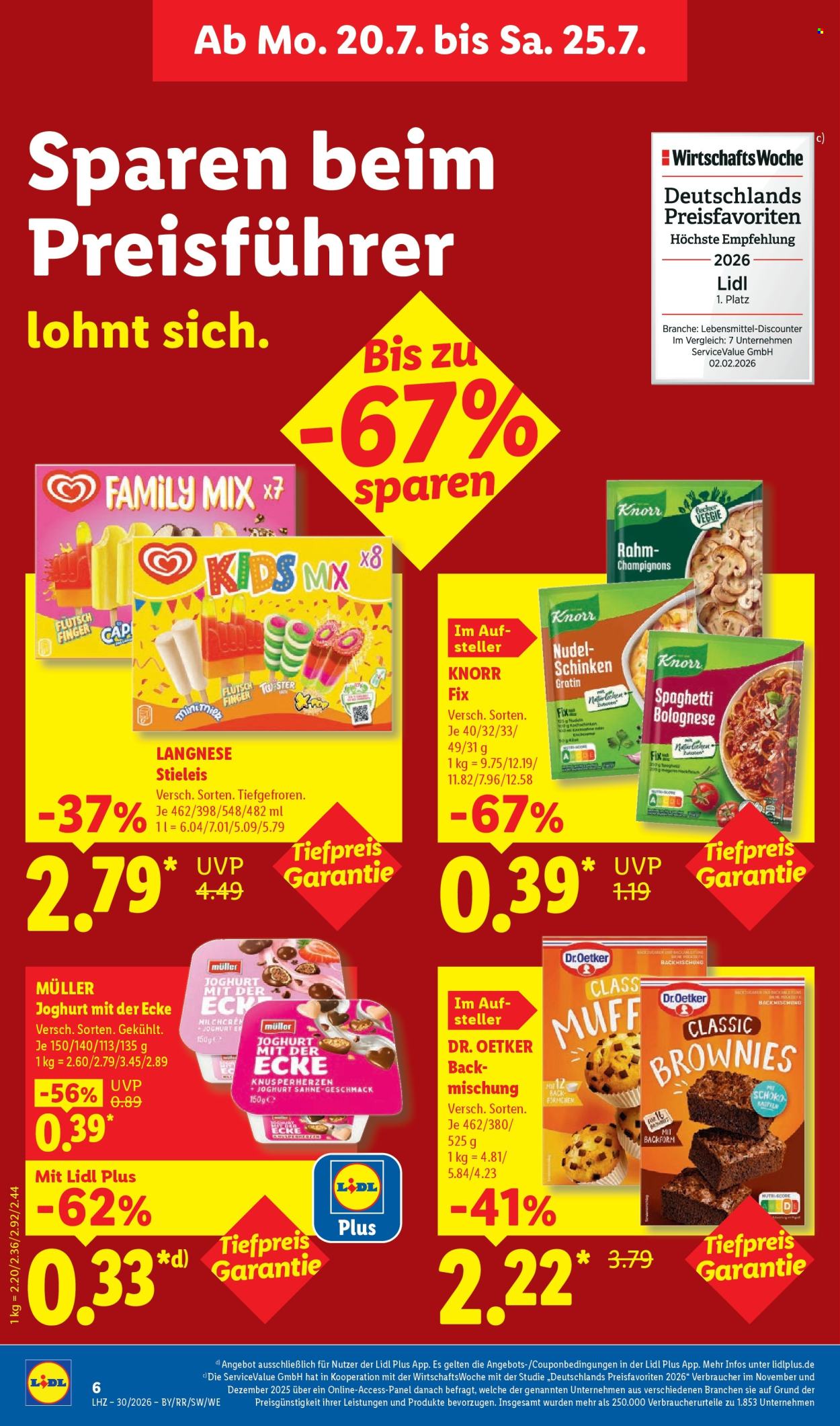 Lidl Prospekte  - 20.7.2026 - 25.7.2026. Seite 14