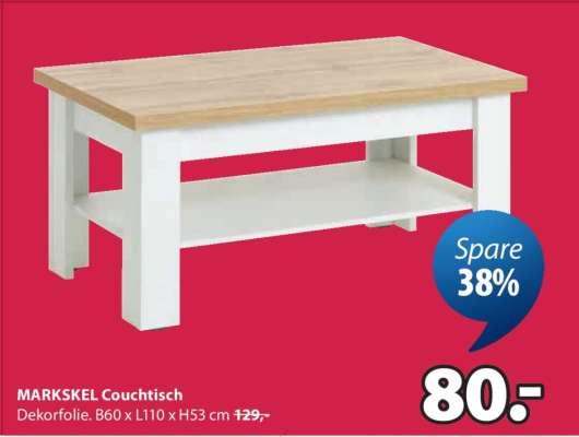 MARKSKEL Couchtisch
