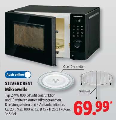 Silvercrest Mikrowelle