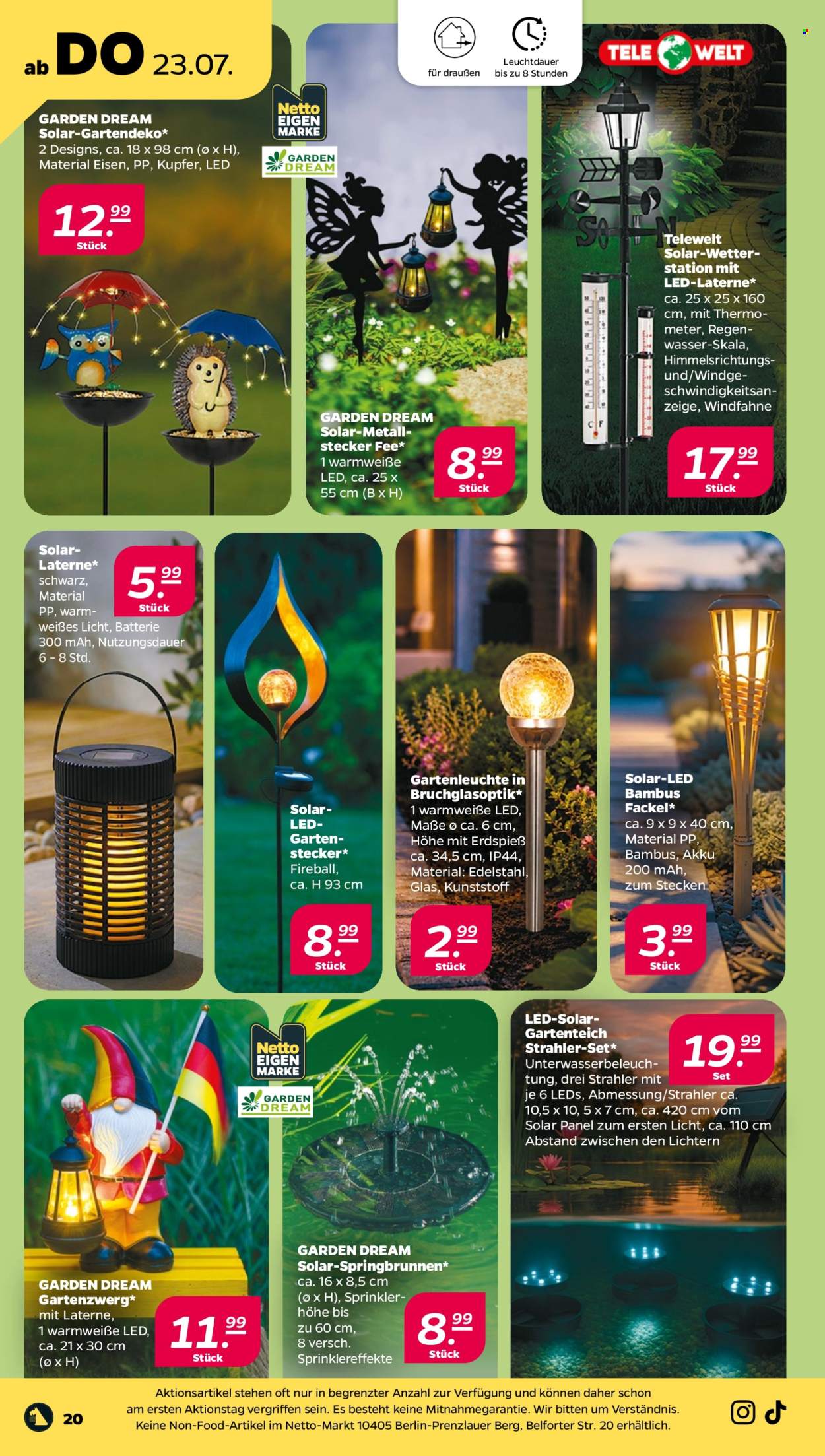 Netto Prospekte  - 20.7.2026 - 25.7.2026. Seite 24