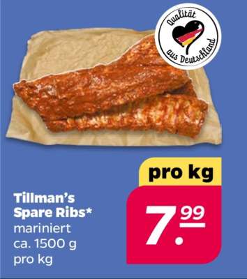 Tillman's Spare Ribs