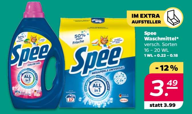 Spee Waschmittel