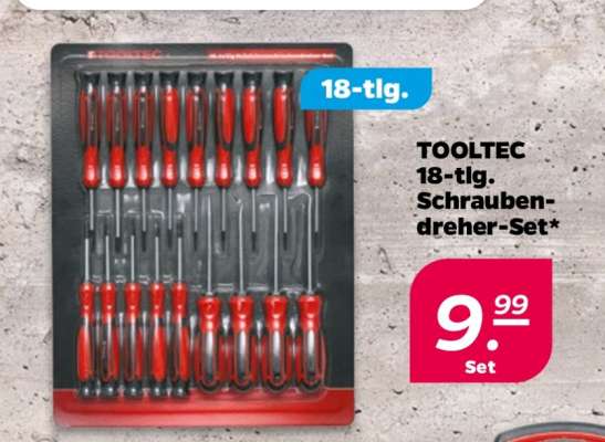 TOOLTEC 18-tlg. Schraubendreher-Set