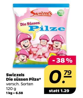 Swizzels Die Süssen Pilze