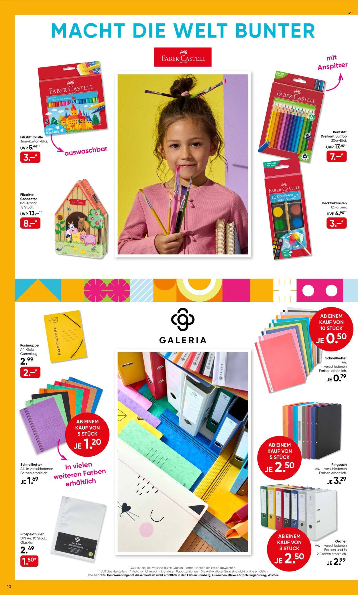 GALERIA Karstadt Kaufhof Prospekte  - 15.7.2026 - 28.7.2026. Seite 10