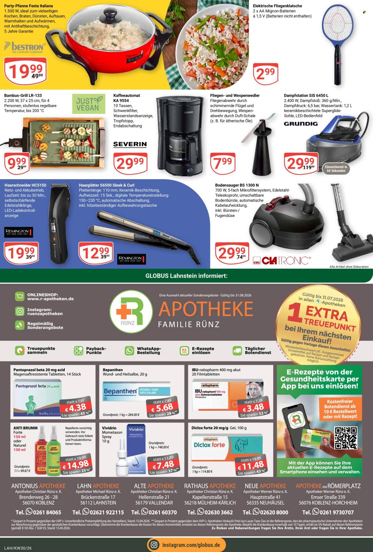 Globus Prospekte  - 20.7.2026 - 25.7.2026. Seite 23