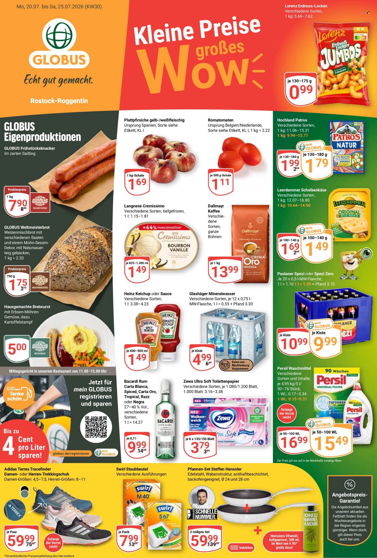 Globus Prospekte  - 20.7.2026 - 25.7.2026. Seite 1
