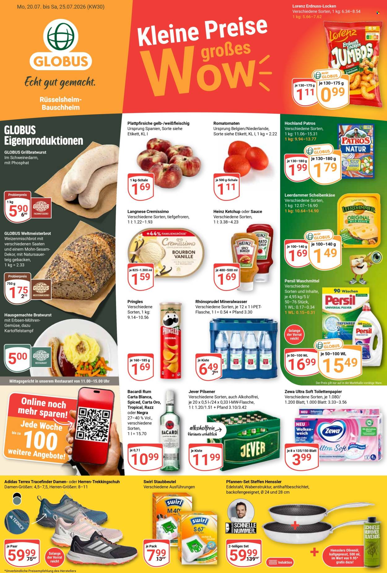 Globus Prospekte  - 20.7.2026 - 25.7.2026. Seite 1