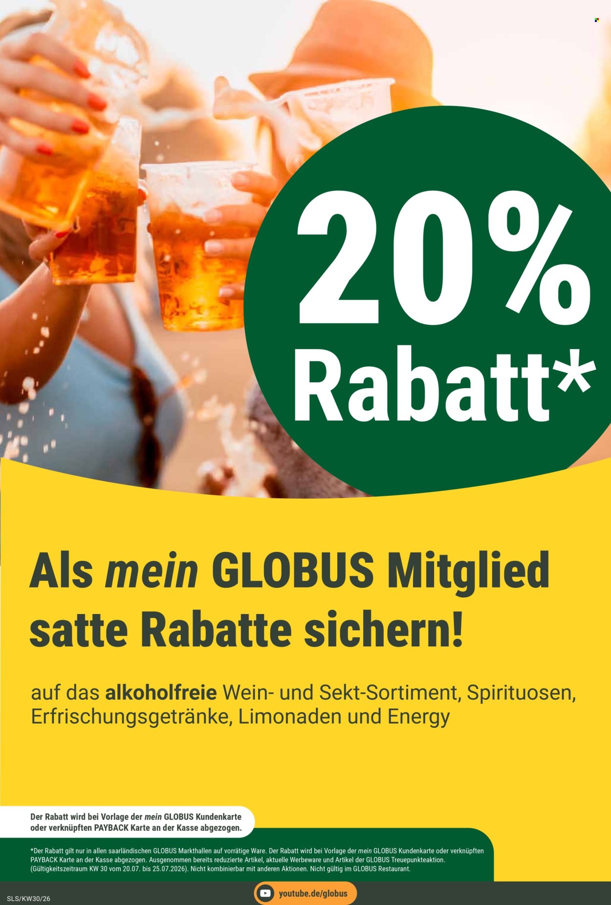 Globus Prospekte  - 20.7.2026 - 25.7.2026. Seite 25