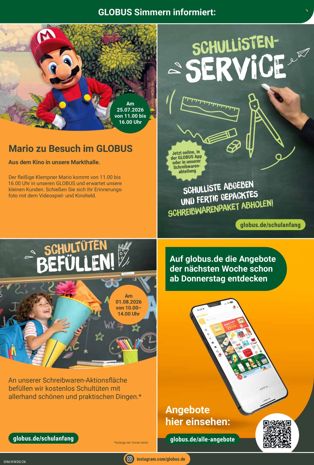Globus Prospekte  - 20.7.2026 - 25.7.2026. Seite 16