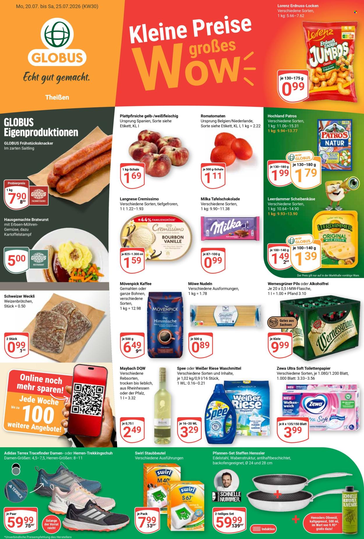 Globus Prospekte  - 20.7.2026 - 25.7.2026. Seite 1