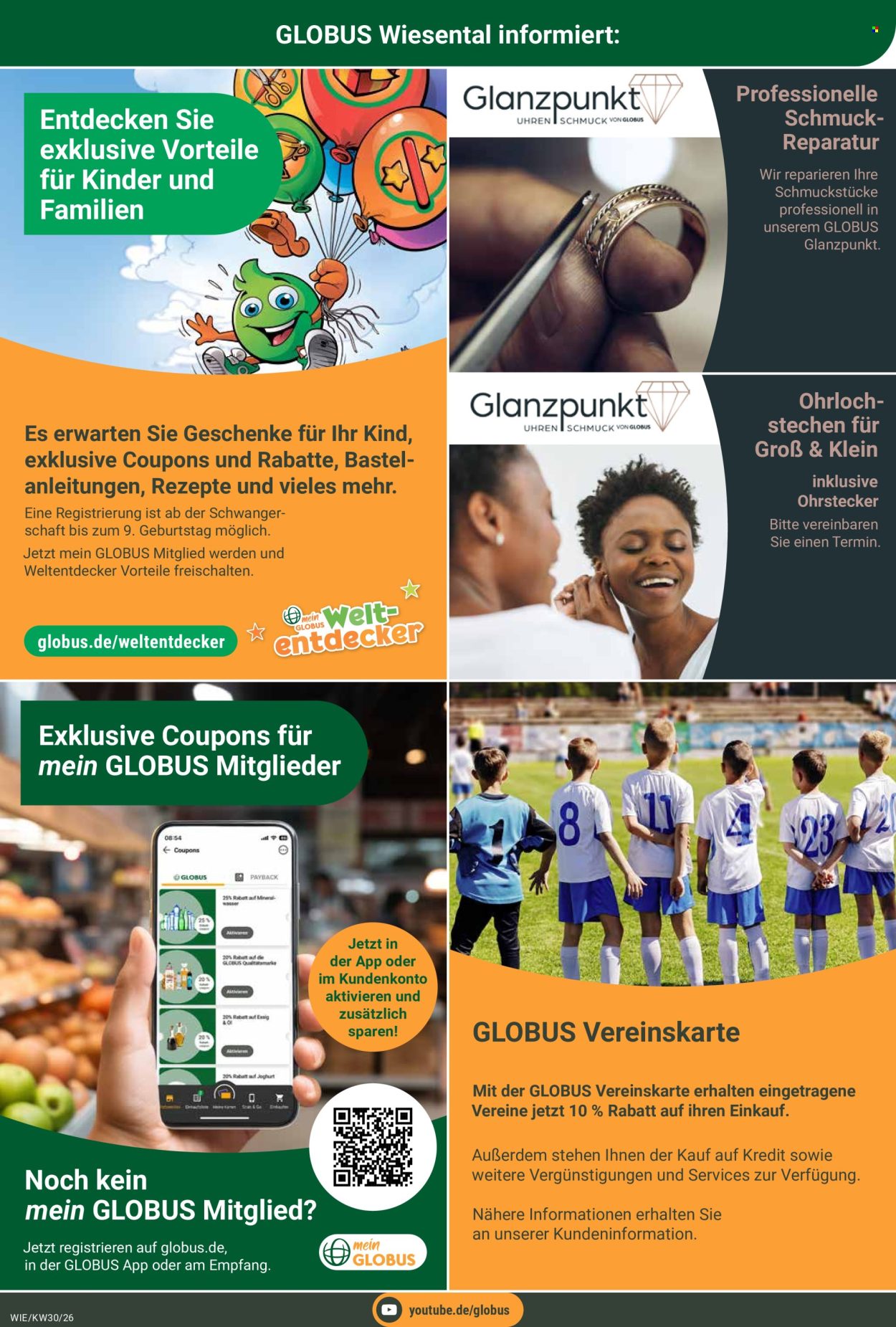 Globus Prospekte  - 20.7.2026 - 1.8.2026. Seite 20