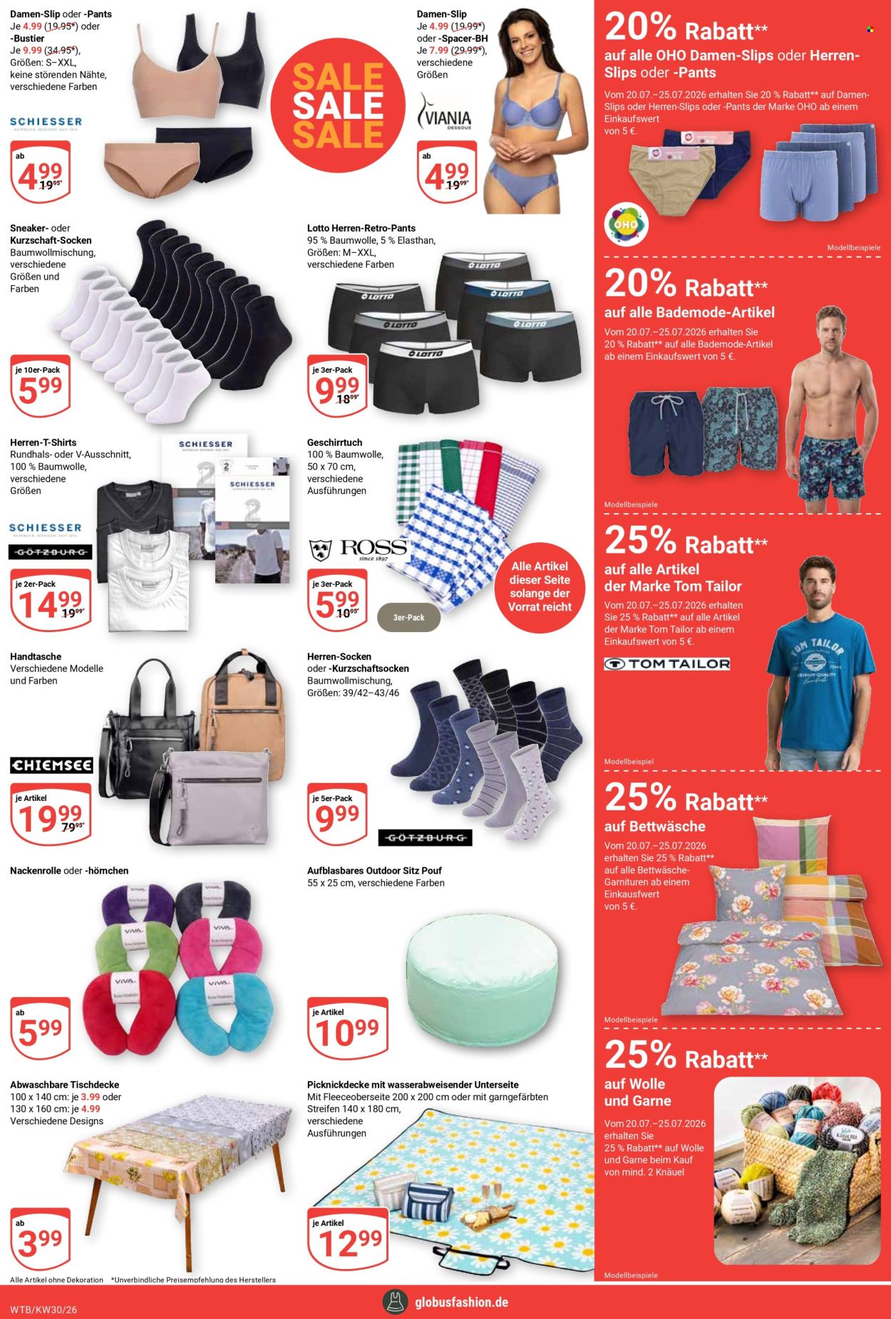 Globus Prospekte  - 20.7.2026 - 25.7.2026. Seite 19