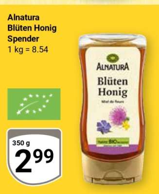 Alnatura Blüten Honig Spender