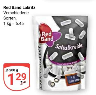Red Band Lakritz