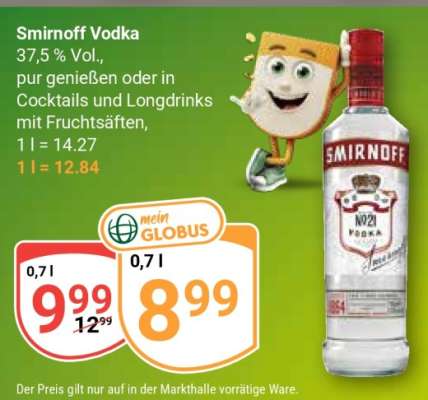 Smirnoff Vodka