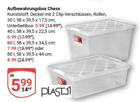 Aufbewahrungsbox Chess