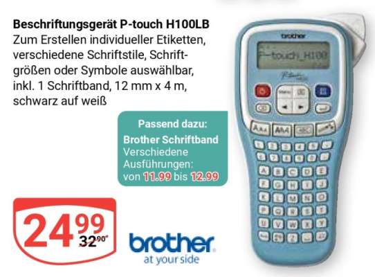Beschriftungsgerät P-touch H100LB