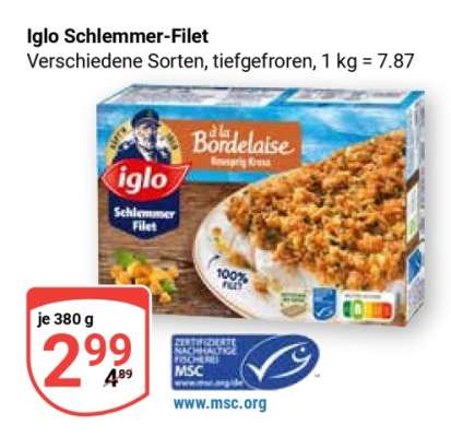 Iglo Schlemmer Filet