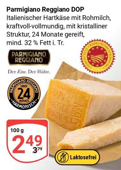 Parmigiano Reggiano DOP