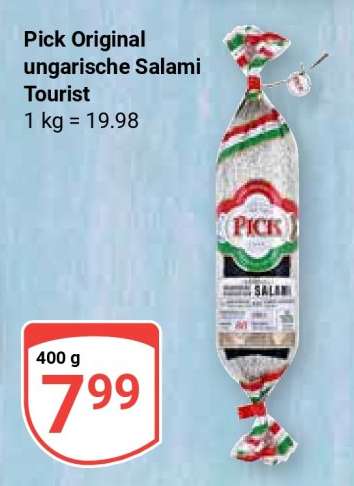 Pick Original ungarische Salami Tourist