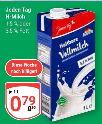 Jeden Tag H-Milch