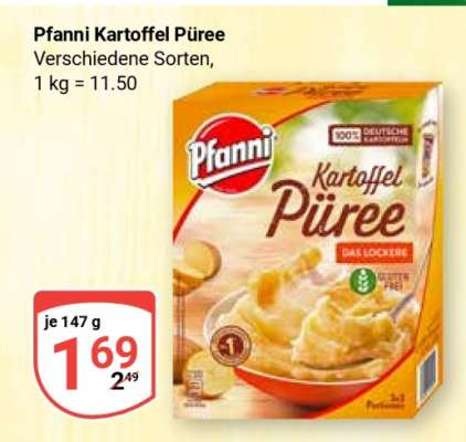PFANNI Kartoffel-Püree