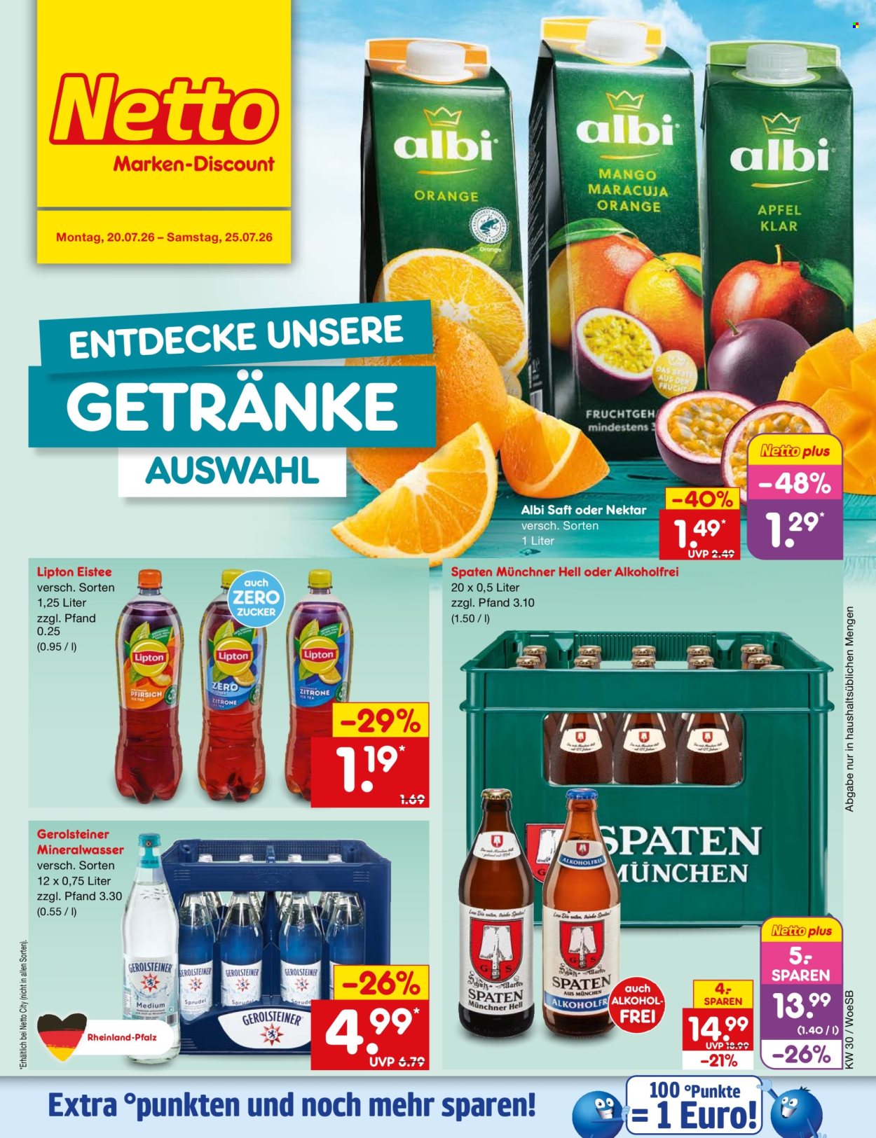 Netto Marken-Discount Prospekte  - 20.7.2026 - 25.7.2026. Seite 40