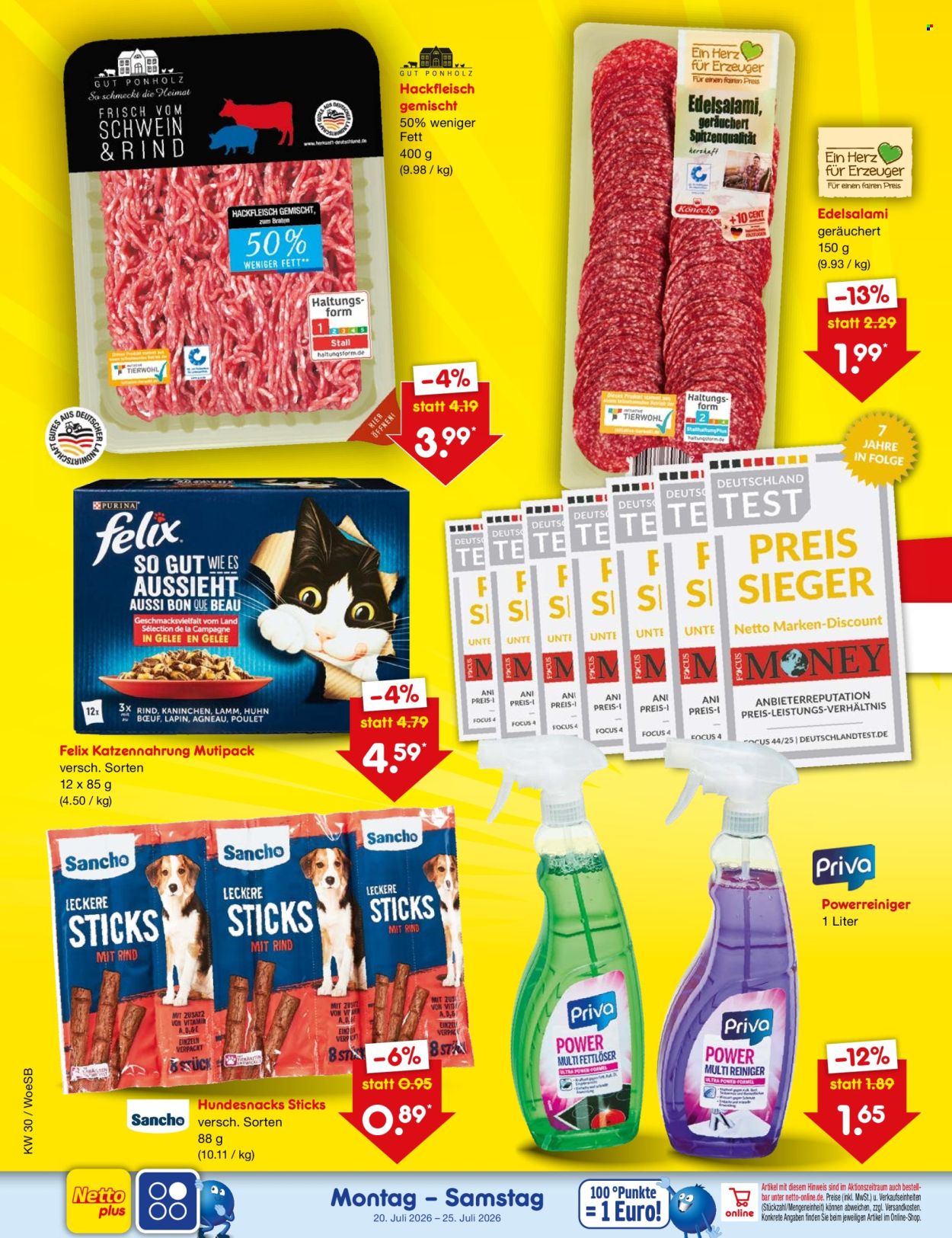Netto Marken-Discount Prospekte  - 20.7.2026 - 25.7.2026. Seite 50
