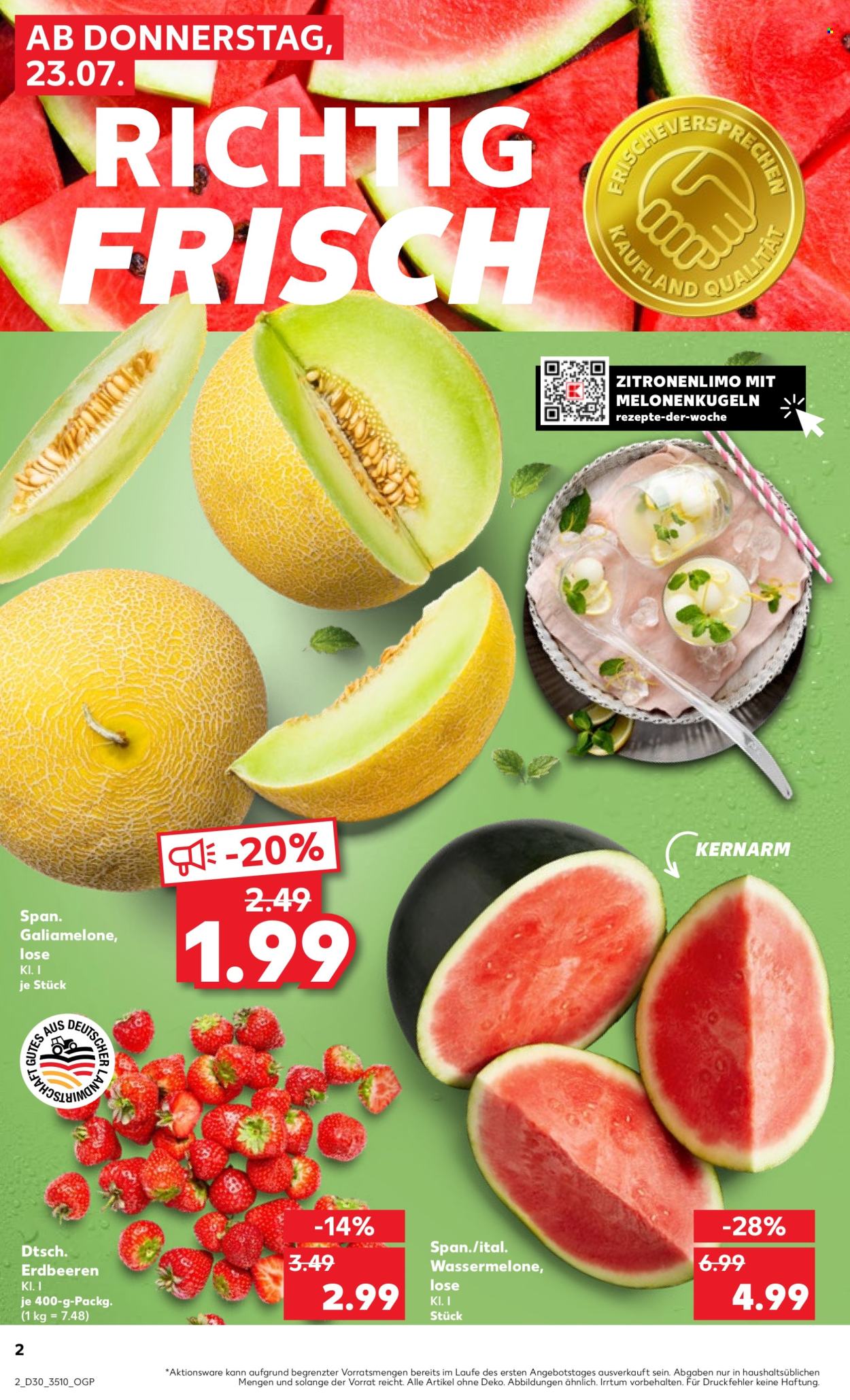 Kaufland Prospekte  - 23.7.2026 - 29.7.2026. Seite 2