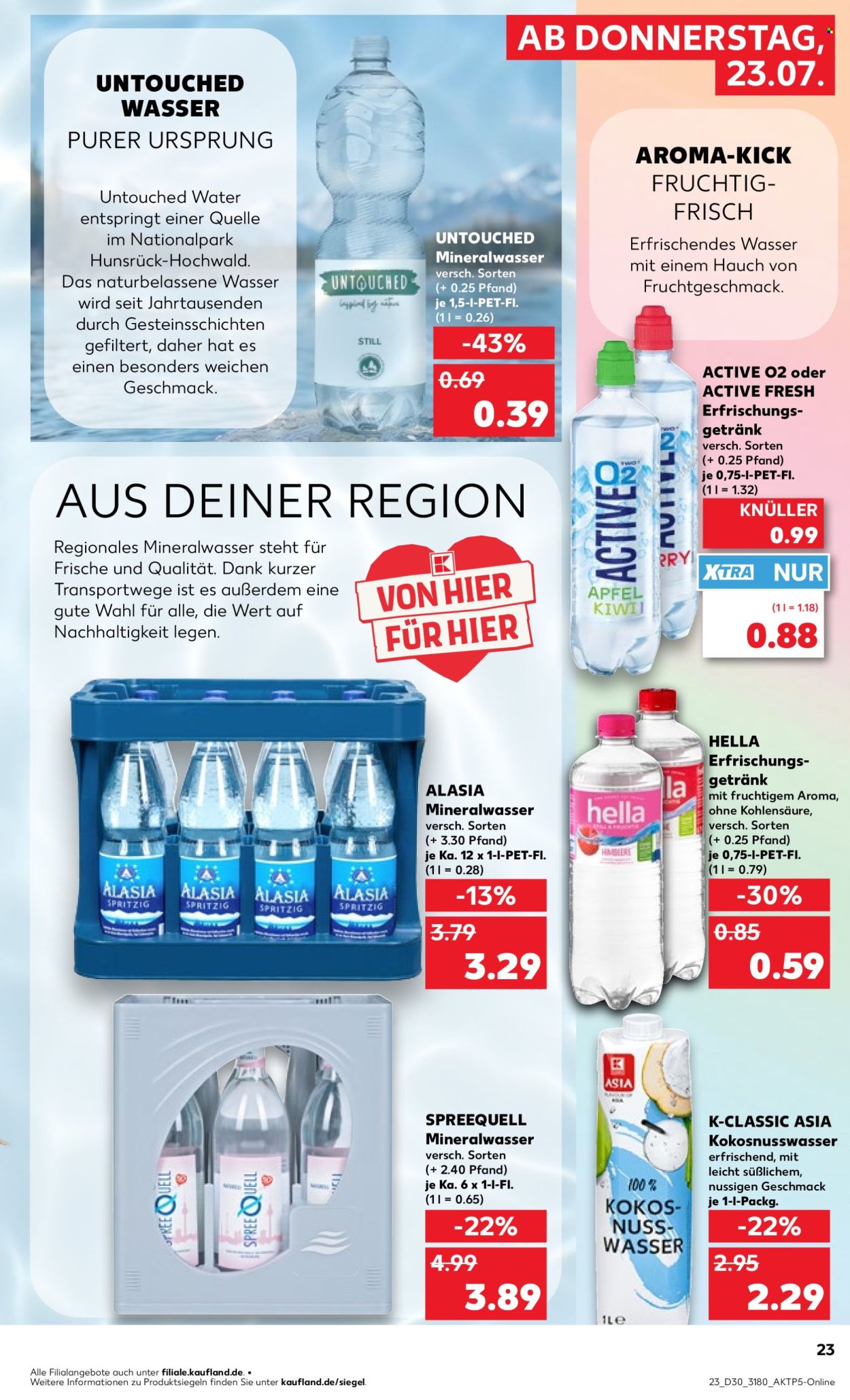Kaufland Prospekte  - 23.7.2026 - 29.7.2026. Seite 23