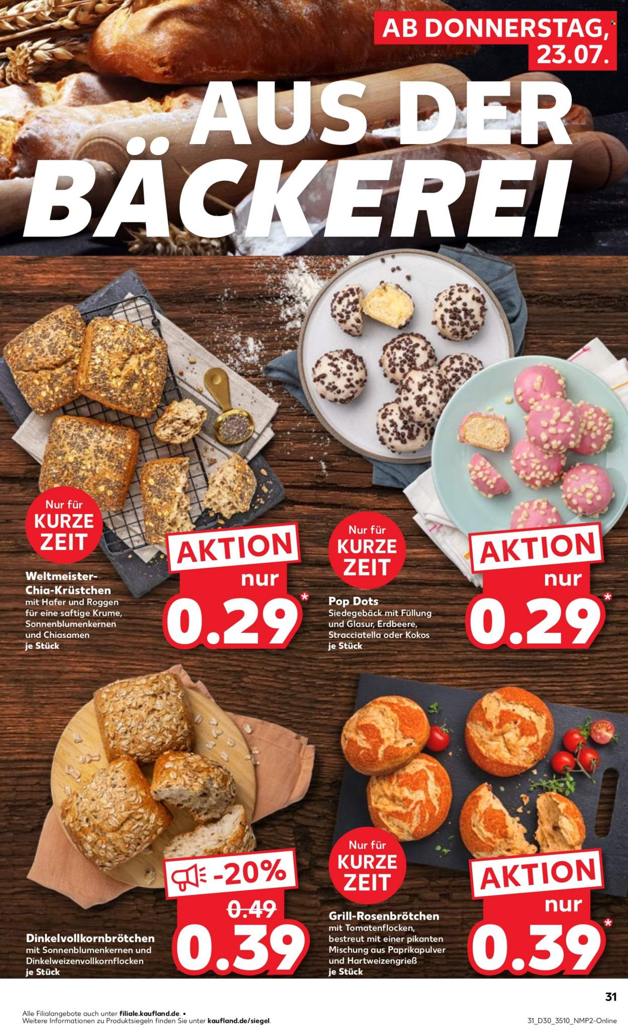 Kaufland Prospekte  - 23.7.2026 - 29.7.2026. Seite 31
