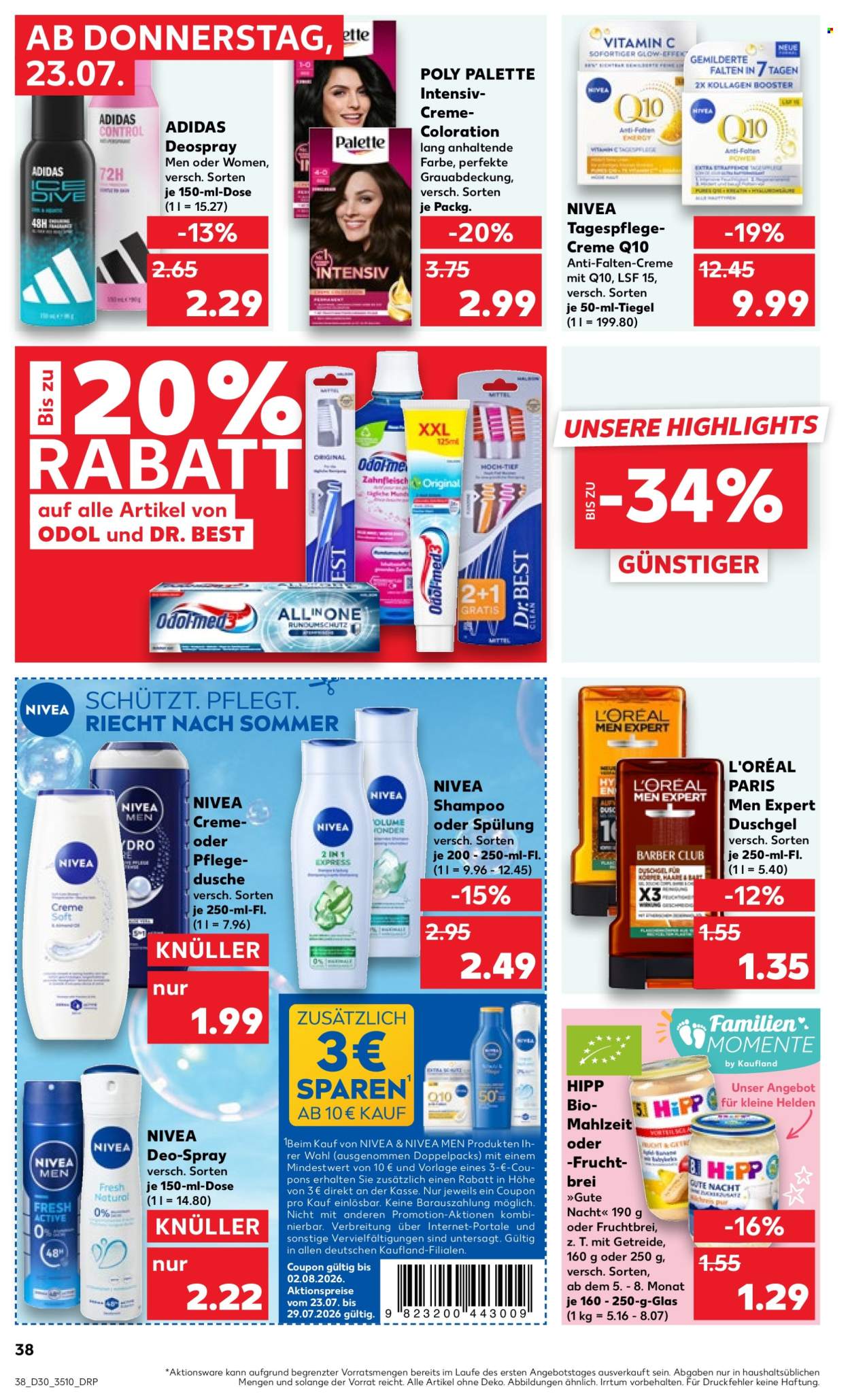 Kaufland Prospekte  - 23.7.2026 - 29.7.2026. Seite 38
