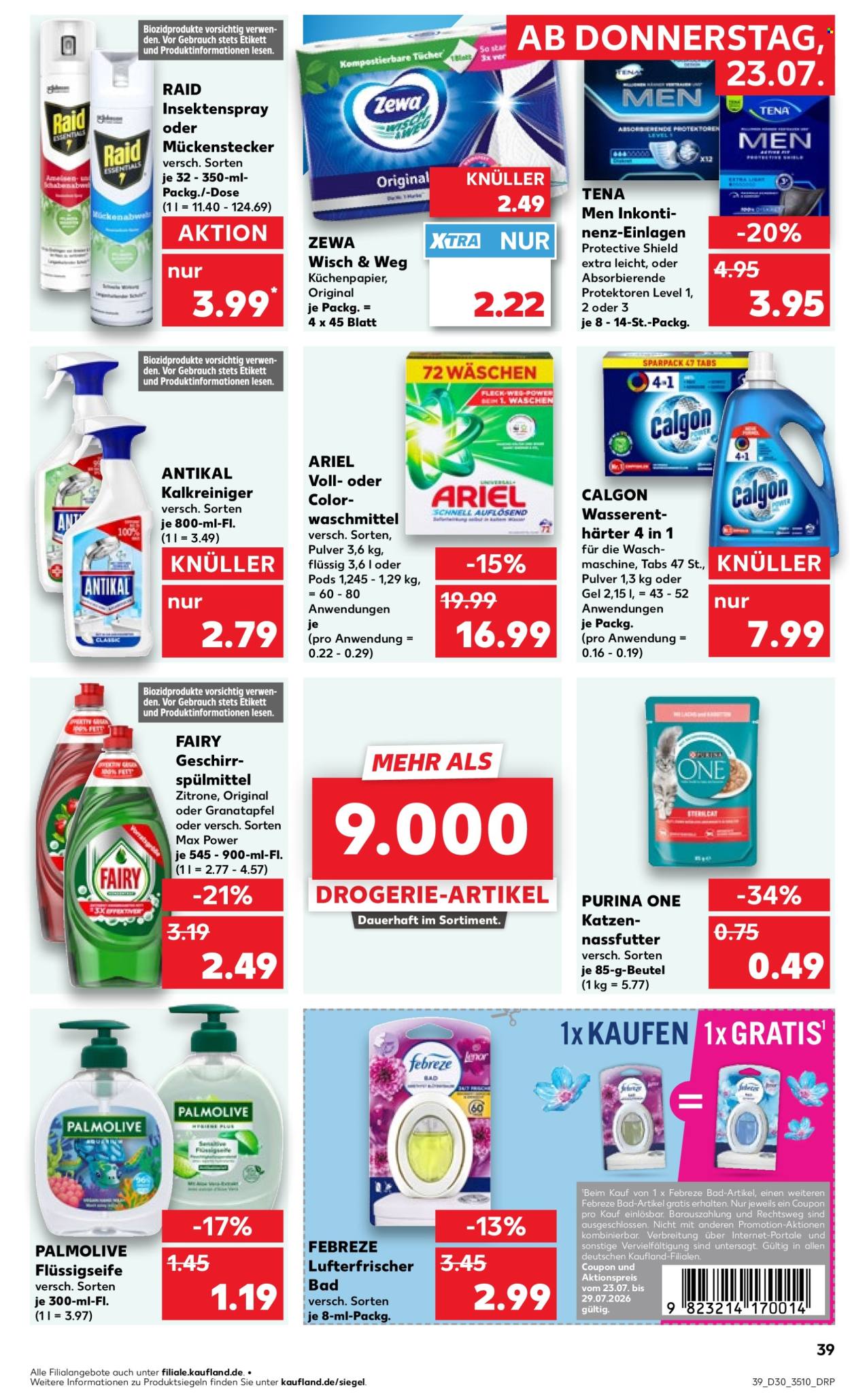 Kaufland Prospekte  - 23.7.2026 - 29.7.2026. Seite 39