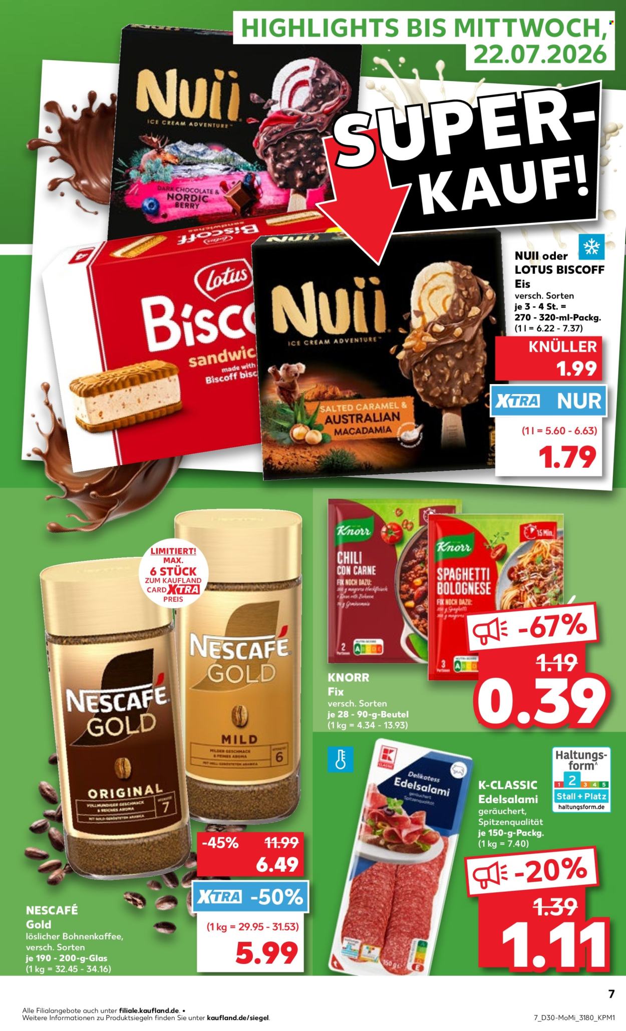 Kaufland Prospekte  - 20.7.2026 - 22.7.2026. Seite 7