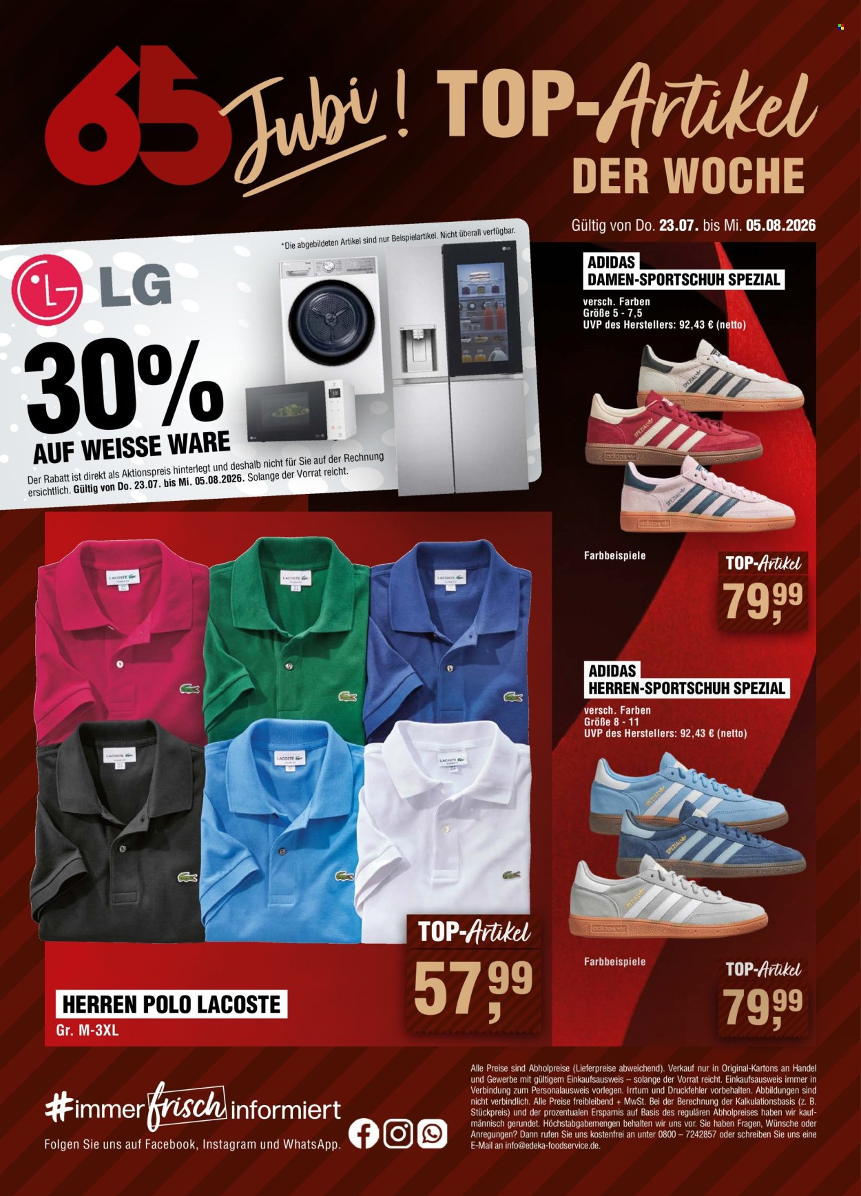 Handelshof Prospekte  - 23.7.2026 - 5.8.2026. Seite 8