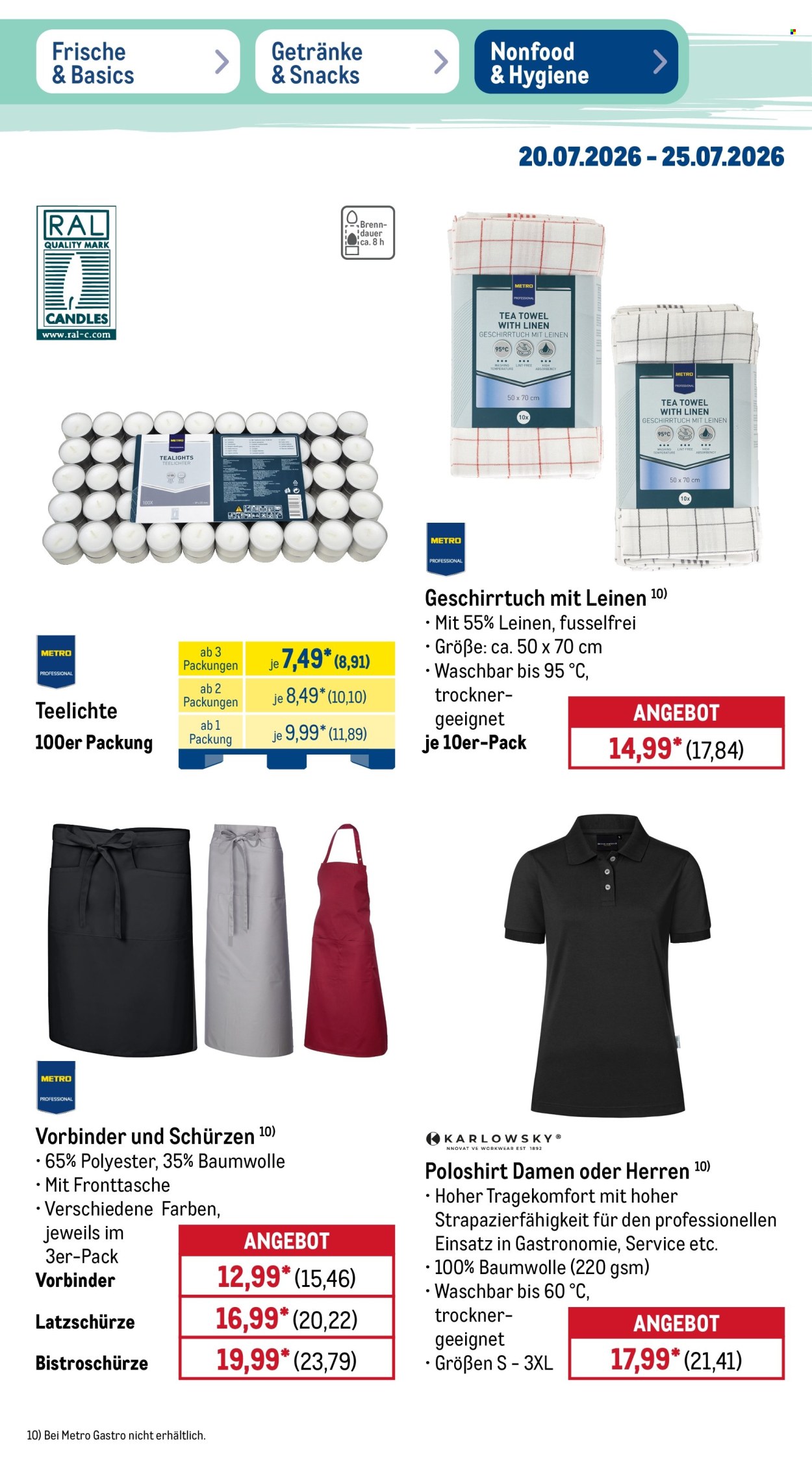 Metro Prospekte  - 20.7.2026 - 25.7.2026. Seite 6