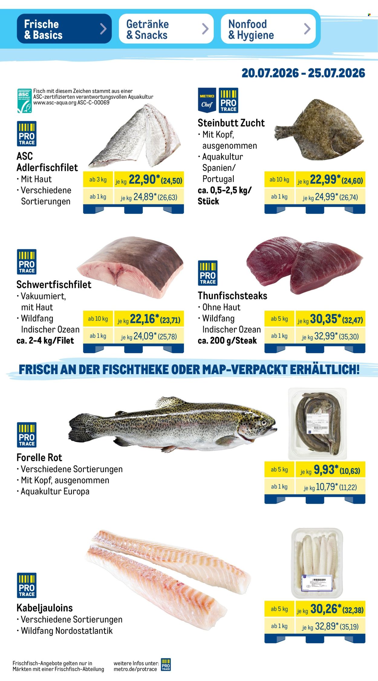 Metro Prospekte  - 20.7.2026 - 25.7.2026. Seite 7