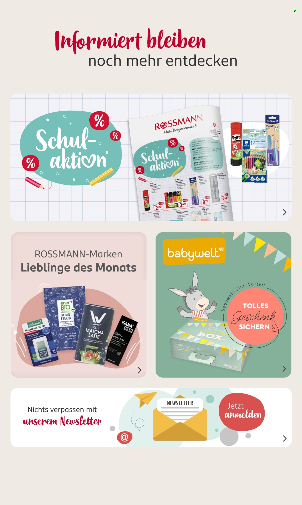 Rossmann Prospekte  - 13.7.2026 - 2.8.2026. Seite 6