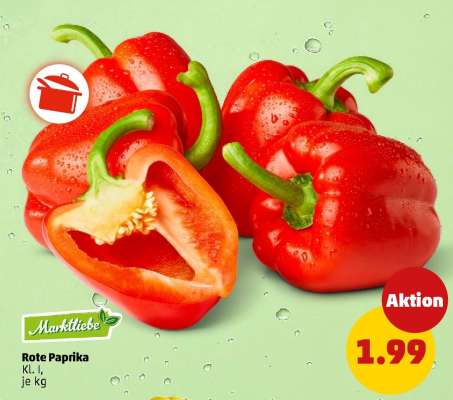 Rote Paprika