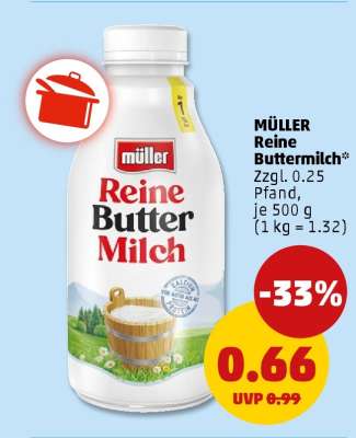 MÜLLER Reine Buttermilch