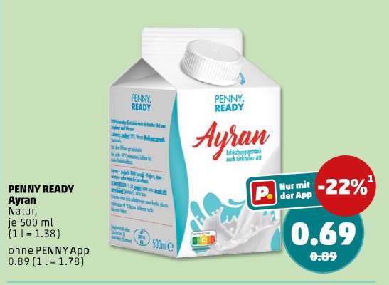 PENNY READY Ayran